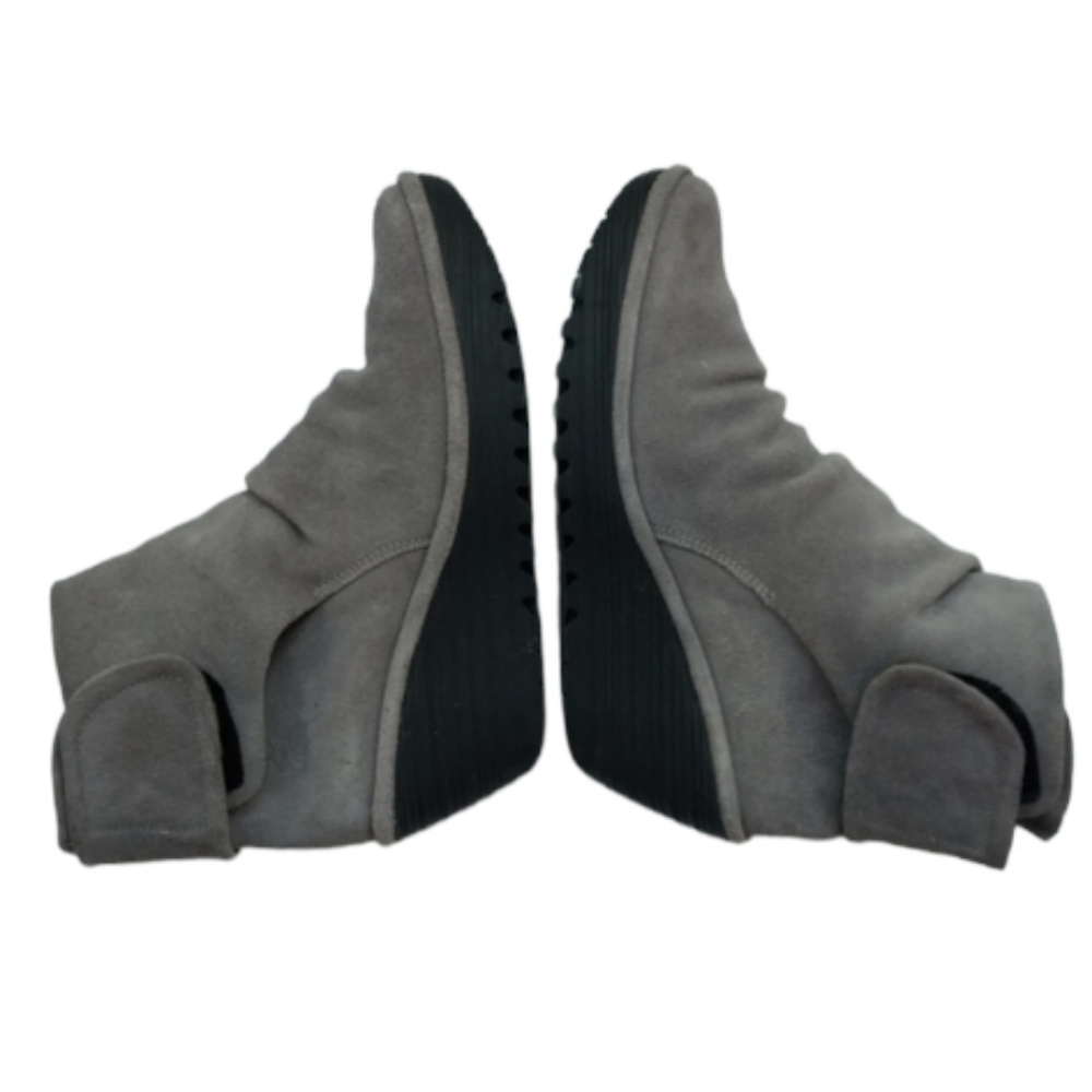 EUC Fly London Yegi Suede Wedge Boots  - EU 40/ US 9 - 9.5 - Picture 6 of 10